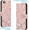 iMoshion Hoesje Geschikt voor iPhone 7 / 8 / SE (2020) / SE (2022) Hoesje Met Pasjeshouder - iMoshion Design Softcase Bookcase - Goud / Roze / Pink Graphic