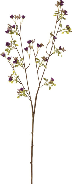 J-Line Vergeet-Me-Nietje Plastiek Donker Paars