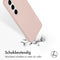 Accezz Galaxy S23 - Liquid Silicone Backcover - Schokabsorberend - Roze