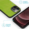 iMoshion Hoesje Geschikt voor iPhone 13 Pro Max Hoesje Met Pasjeshouder - iMoshion Uitneembare 2-in-1 Luxe Bookcase - Groen