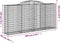 vidaXL - Schanskorven - 5 - st - gewelfd - 300x50x140/160 - cm - ijzer