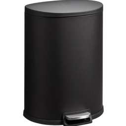 Kwantum Pedaalemmer Flatback - 50L - Zwart