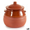Casserolepan met deksel Aardewerk 2 L 19 x 20,5 x 18 cm (4 Stuks)