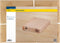 Raadhuis paraatdoos - 305x215x50mm - hersluitbaar - bruin - 10 stuks - RD-351144-10