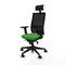 Bureaustoel met hoofdsteun Piqueras y Crespo 2D066N1 Groen