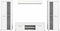 Furnilux Jam - Woonkamercombinatie - Tijdloos en functioneel - Wit - 35x310x159cm