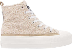 British Knights Kaya Mid - Hoge Sneakers - Platform - Beige - Maat 38