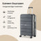 SKYCASES Urban Adventurer - Handbagage Koffer - 20 inch - Cijferslot - 44L - Antraciet