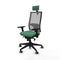 Bureaustoel Piqueras y Crespo 3D066G2 Smaragdgroen