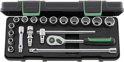 Stahlwille 45/14/5I QR KN 96021180 Dopsleutelset 3/8 (10 mm) 19-delig