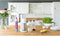 SODASTREAM DUOBICB - Witte DUO-machine Pak 4 flessen (2 DUO-karaffen + 2 Fuse LV) + 1 CQC-wisselcilinder