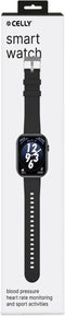 Celly TrainerMate - Smartwatch - Bloeddruk- en Hartslagmeter - Zwart