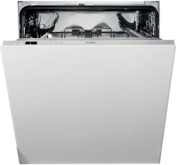 Whirlpool WI 7020 P - Volledig ingebouwde vaatwasser - 14 couverts - Energieklasse E - Zilver