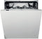Whirlpool WI 7020 P - Volledig ingebouwde vaatwasser - 14 couverts - Energieklasse E - Zilver