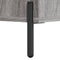vidaXL - Dressoir - 69,5x34x90 - cm - bewerkt - hout - grijs - sonoma - eikenkleurig