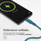 iMoshion Kabel - USB C naar USB A Kabel - 1 meter - Snellader & Datasynchronisatie - Oplaadkabel - Stevig gevlochten materiaal - Donkerblauw
