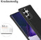 iMoshion Hoesje Geschikt voor Samsung Galaxy S23 Ultra Hoesje Shockproof - iMoshion Rugged Hybrid Carbon Case - Zwart