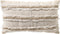 Dutch Decor YUNA - Kussenhoes 30x50 cm - met schelpen - Snow White - wit - met rits - zonder binnenkussen