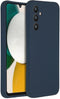 Accezz Liquid Silicone Backcover - Samsung Galaxy A34 (5G) - Schokabsorberend - Donkerblauw