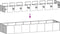 vidaXL - Plantenbak - 280x80x40 - cm - gegalvaniseerd - staal