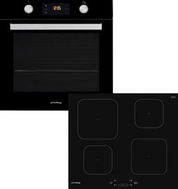 Privileg BAKO Turn&Cook 470 - Inbouwoven-set - 71 liter - Zwart