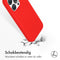 Accezz Liquid Silicone Backcover - iPhone 15 Pro - Schokabsorberend - Rood