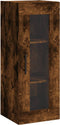 vidaXL - Hangkast - 34,5x34x90 - cm - gerookt - eikenkleurig