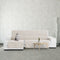 Hoes voor chaise longue met korte armleuning links Eysa SILVER Lichtbruin 100 x 110 x 240 cm