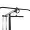 vidaXL - Lat - Pulldown - Machine - met - Verstelbare - Zitting - - - 80 - kg - Belastbaar - Staal