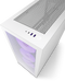 NZXT H7 Flow (2023) - Tower Behuizing - ATX EATX µATX Mini-ITX - Gehard Glas Mesh - Wit