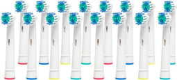 Mycare+ Opzetborstels - 16 Stuks - Vervangende Borstels voor Oral B - Borstelkoppen voor Elektrische