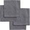 DDDDD Cabin - Servetten - 100% Linnen - 40x40 cm - Luxe - Grijs (set van 4)