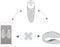 WE-VIBE Chorus Paar-Vibrator voor clitoris- en G-spotstimulatie met Squeeze Remote, opzetvibrator voor haar en hem, 100% waterdicht, haptische afstandsbediening, app-bediening
