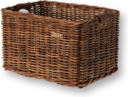 Basil Dorset Fietsmand L - Voor - Rotan - Bruin - Large