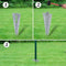vidaXL - Euro - hek - 25x1,5 - m - staal - groen