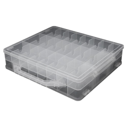 Jojobasic 48 Lattice Holder - Opbergbox - 48 vakjes - Transparant