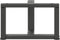 vidaXL - Salontafelpoten - 2 - st - T-vormig - 40x25x(30-31) - cm - staal - antraciet