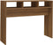 vidaXL - Wandtafel - 105x30x80 - cm - bewerkt - hout - bruin - eikenkleur