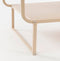 Mica Decorations Jules Salontafel - L110 x B38 x H50 cm - Metaal - Lichtbruin