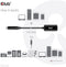 Club 3D CAC-1536 - USB Gen2 Type-C naar Type-A Kabel - 10Gbps 5m Zwart