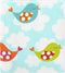 Badhanddoek HappyFriday Mr Fox Little Birds Multicolour 70 x 150 cm