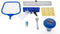 Bestway Flowclear - Onderhoudsset - 4-delige steel en chemische vlotter - Blauw