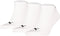PUMA Unisex Sneakersokken - 3-pack - Maat 35-38 - Wit (3-pack)