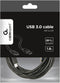 Gembird CCP-USB3-AMCM-6 - USB 3.0 Kabel - Type-A naar Type-C - Zwart