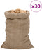 Jutezakken 30 stuks 340 g/m² 60x105 cm 100% jute