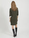 VILA VITINNY NEW DRESS - Damesjurk met ronde hals en 3/4 mouwen - XS