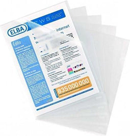 Documenthouder Elba 100 Stuks Transparant Din A4 (100 Stuks)