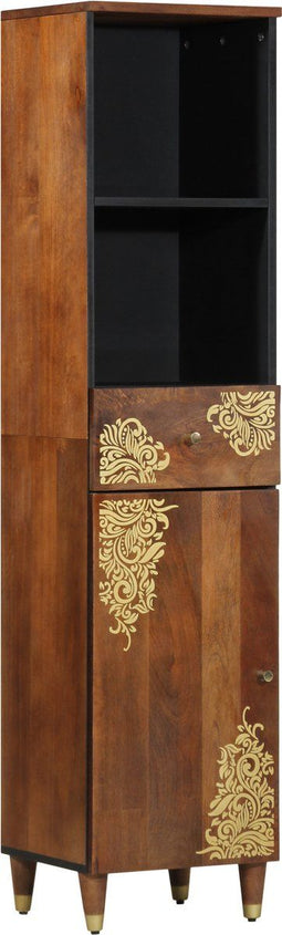 vidaXL - Dressoir - 38x33x160 - cm - Massief - Mango - Hout