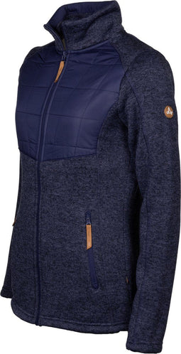 Life Line Willemijn Fleecevest Dames Donkerblauw Maat Xxl