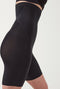 Spanx OnCore - High Waisted Mid Thigh short - Platte buik en slanke taille - Zwart - Maat S